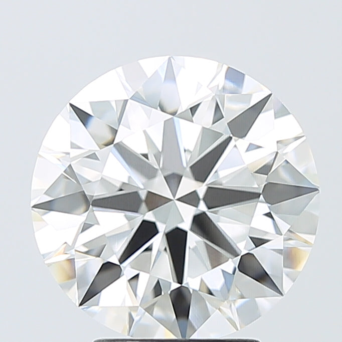 4.01ct Round F VVS2 Lab Created Diamond