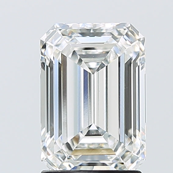 2.1ct Emerald E VVS2 Lab Created Diamond