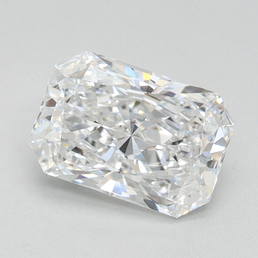 1.1ct Radiant D IF Lab Created Diamond