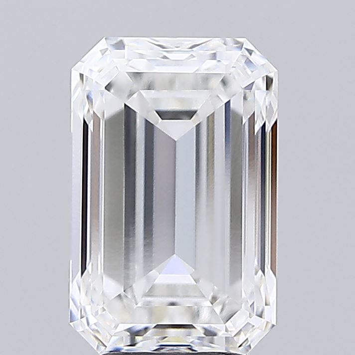 4.01ct Emerald E VVS1 Lab Created Diamond