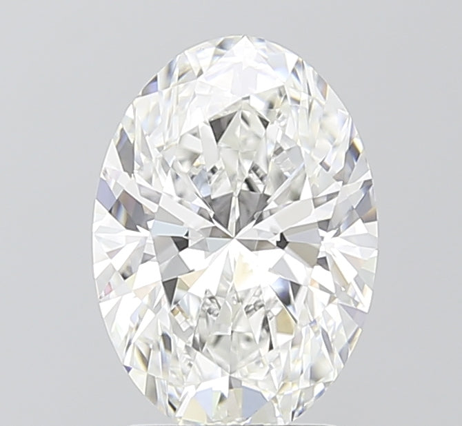 2.04ct Oval E VVS2 Lab Created Diamond