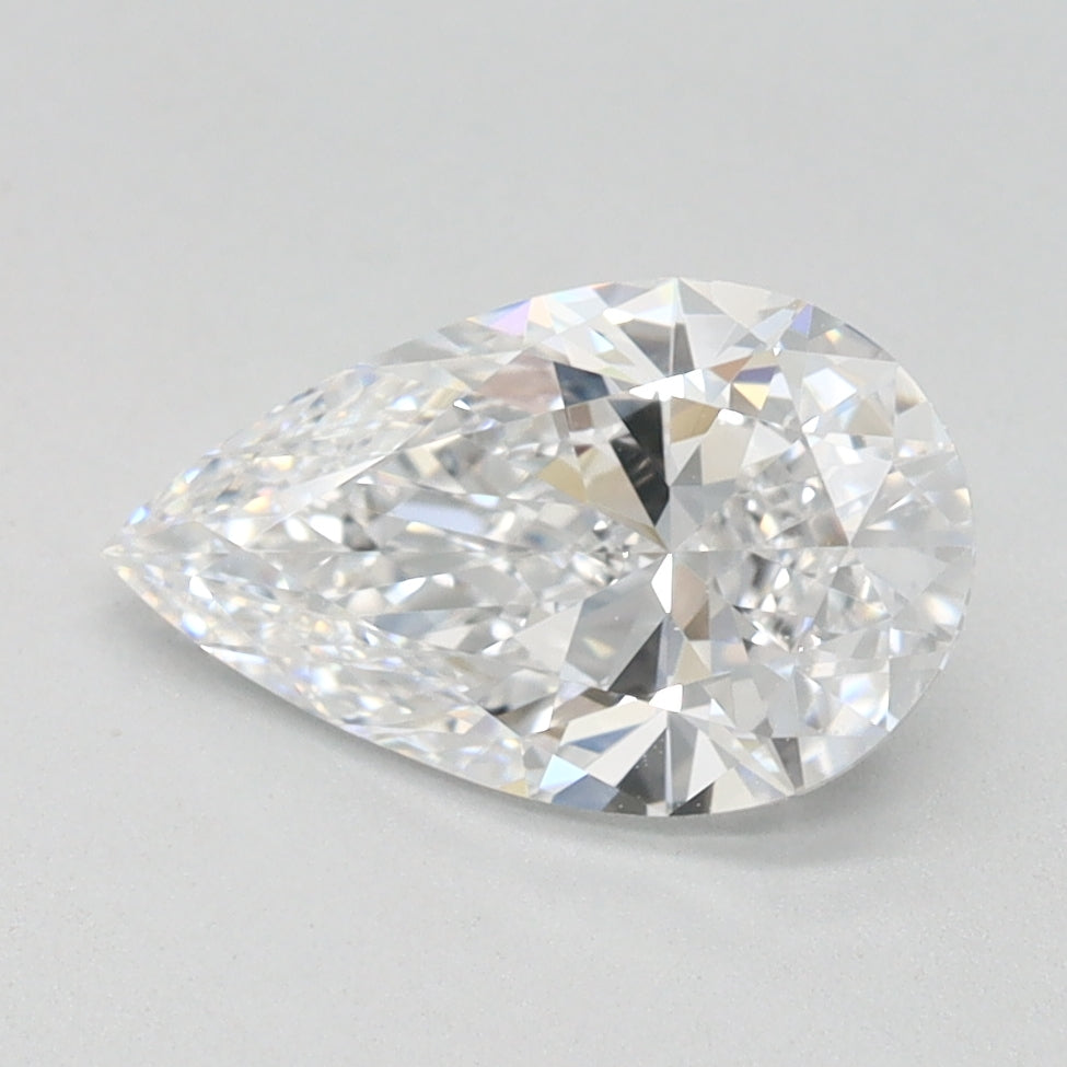 1.12ct Pear D IF Lab Created Diamond