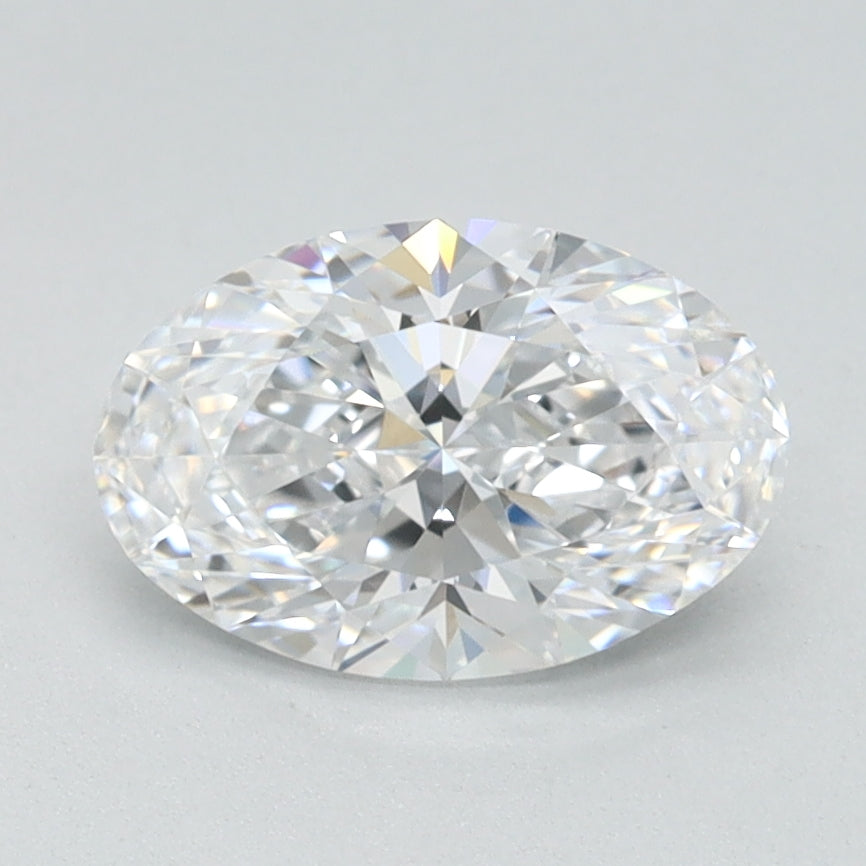1ct Oval D VVS2 Lab Created Diamond