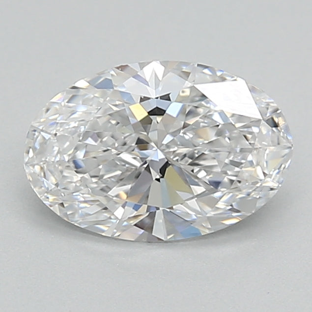 1ct Oval D IF Lab Created Diamond