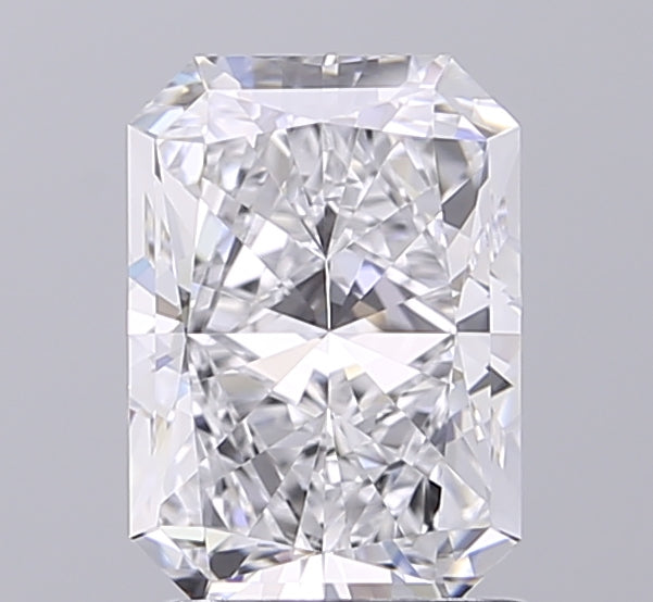 2.03ct Radiant D VVS2 Lab Created Diamond
