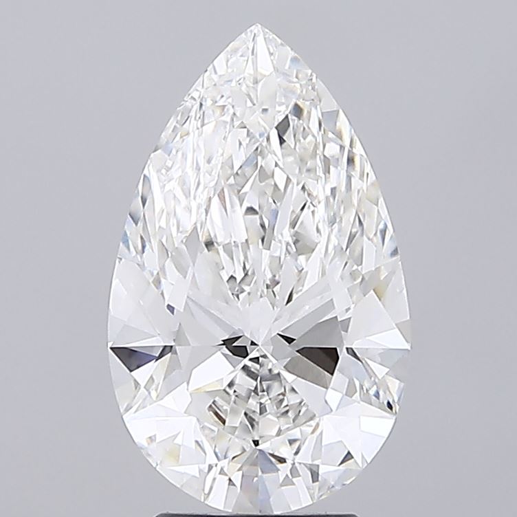 4.01ct Pear E VVS1 Lab Created Diamond