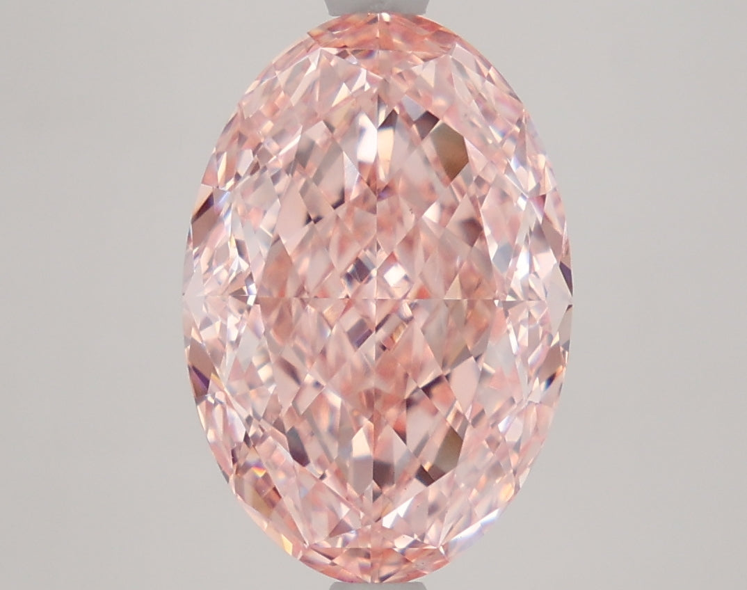 4.52ct Oval VVS2 Lab Created Diamond