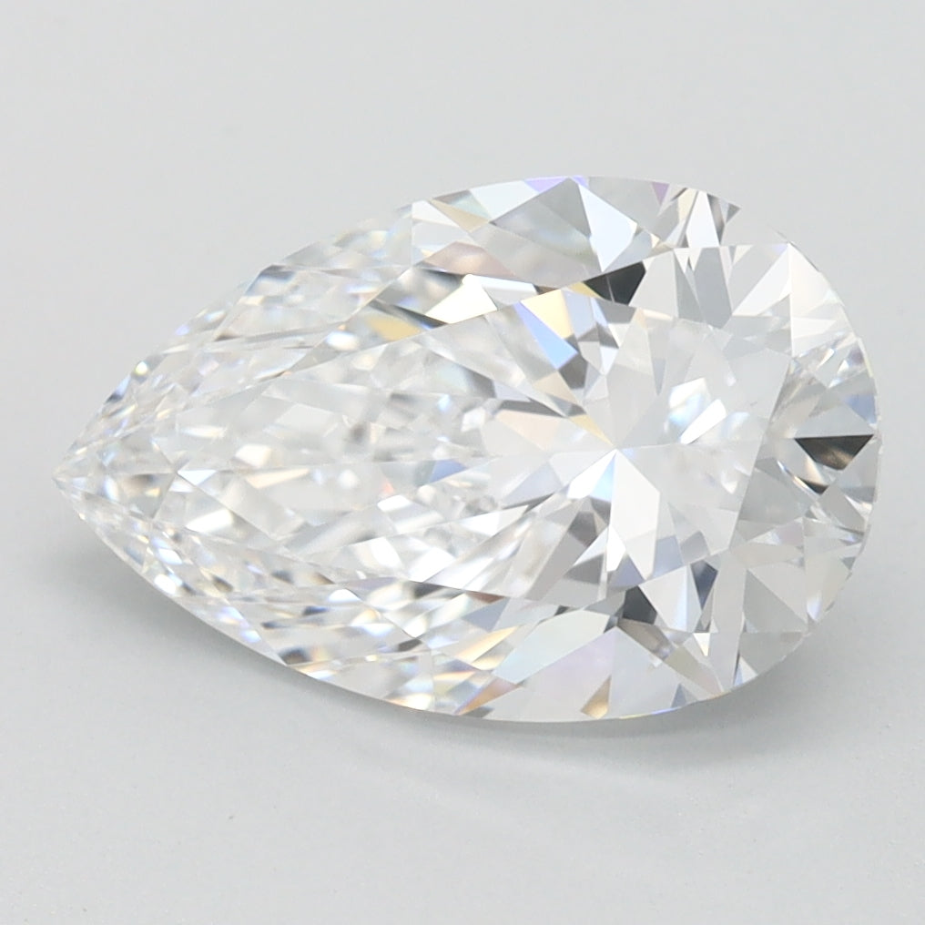 2.08ct Pear D IF Lab Created Diamond