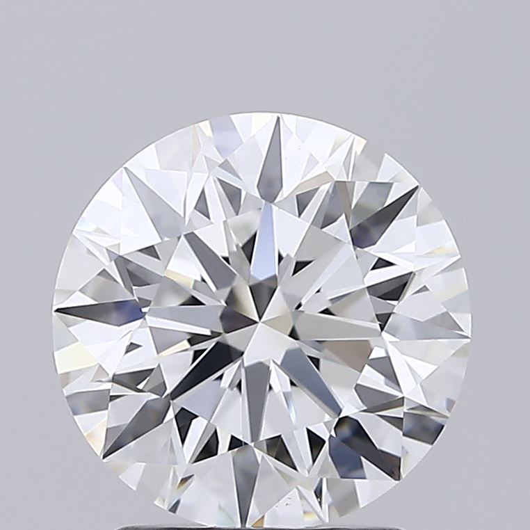 2.1ct Round D VVS1 Lab Created Diamond