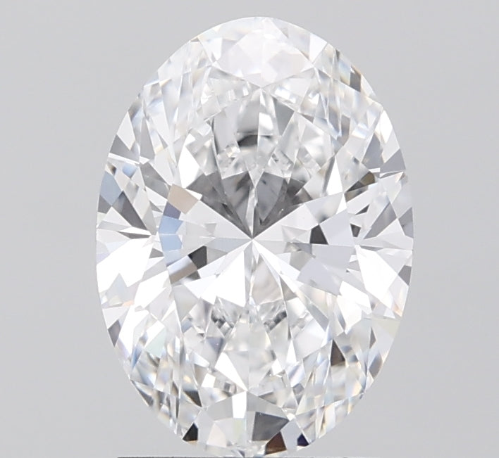 2.06ct Oval D VVS1 Lab Created Diamond