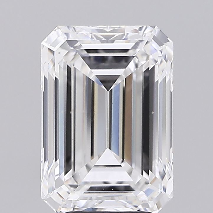 4.06ct Emerald E VVS2 Lab Created Diamond