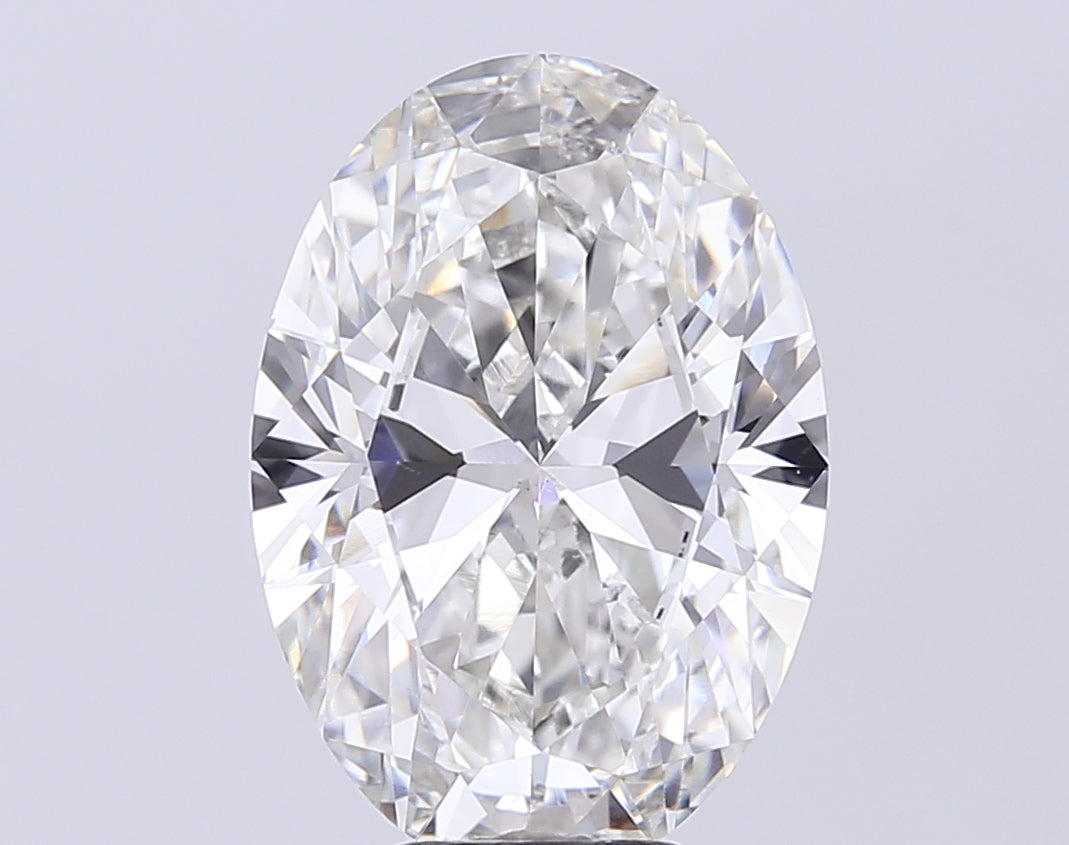 7.01ct Oval G VS1 Lab Created Diamond