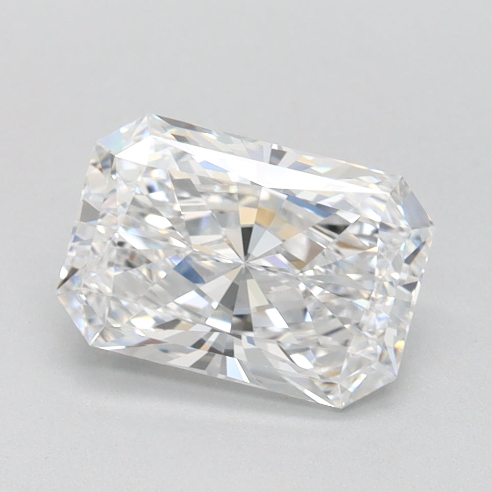 1.36ct Radiant D IF Lab Created Diamond