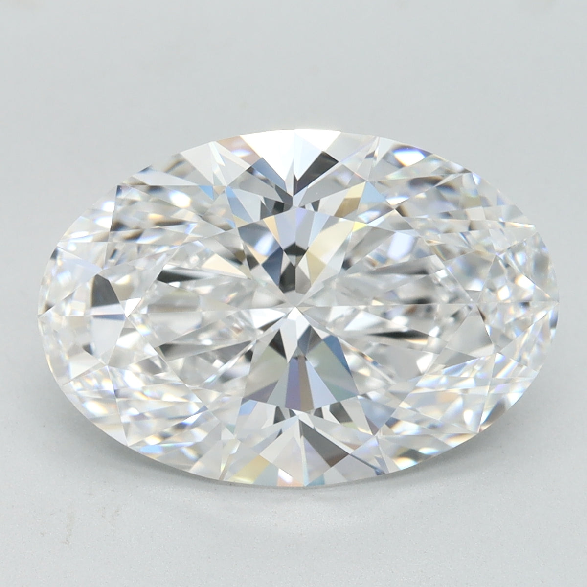 4.45ct Oval D IF Lab Created Diamond