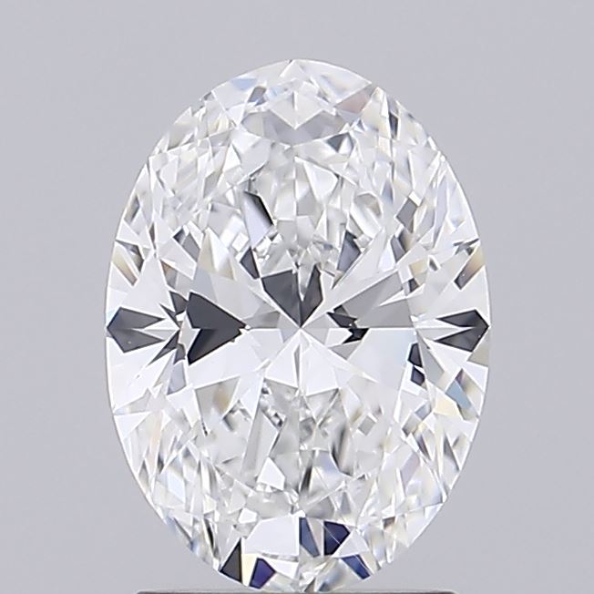 1.46ct Oval E IF Lab Created Diamond