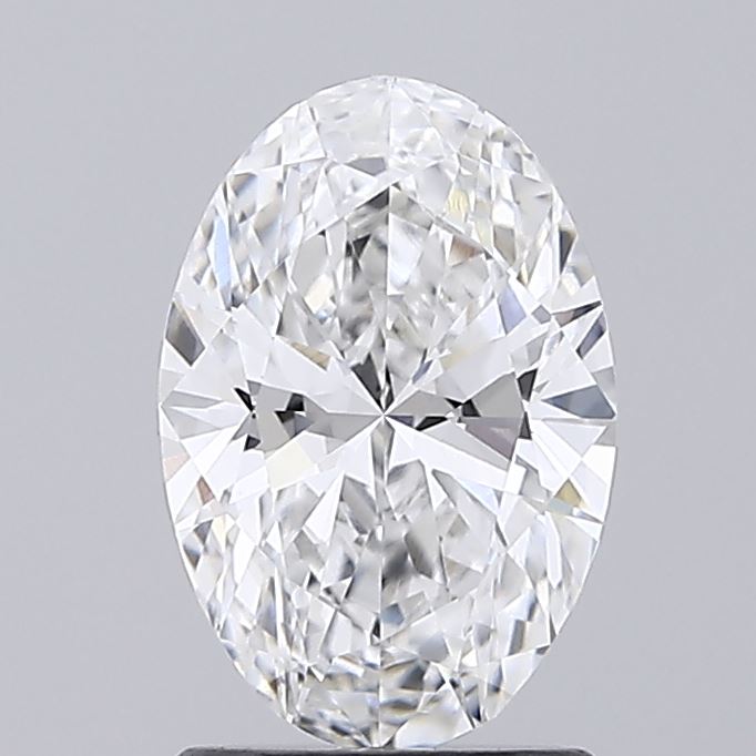 1.58ct Oval E VVS2 Lab Created Diamond