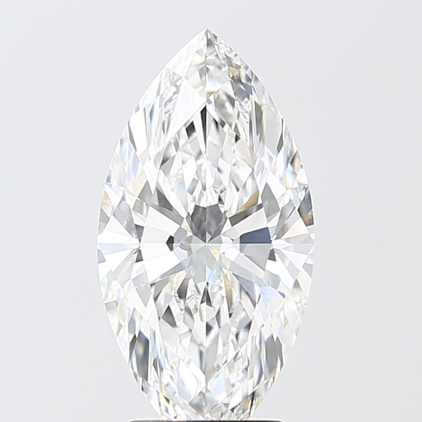 3.03ct Marquise E VVS2 Lab Created Diamond