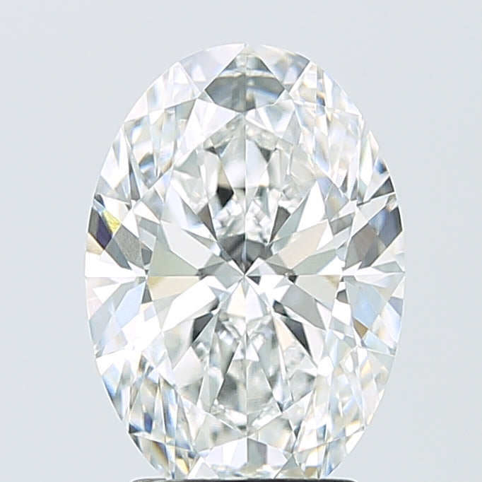 3.04ct Oval E VVS2 Lab Created Diamond