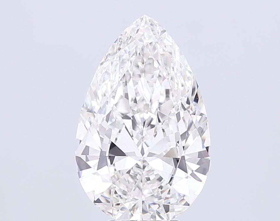 7.02ct Pear G VS1 Lab Created Diamond