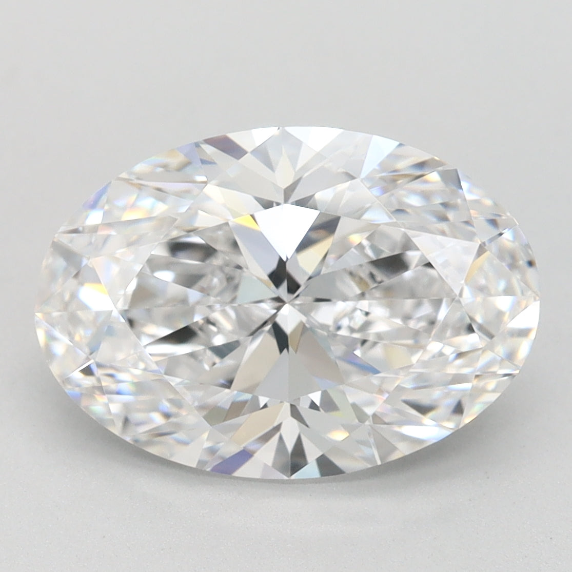 3.02ct Oval D IF Lab Created Diamond