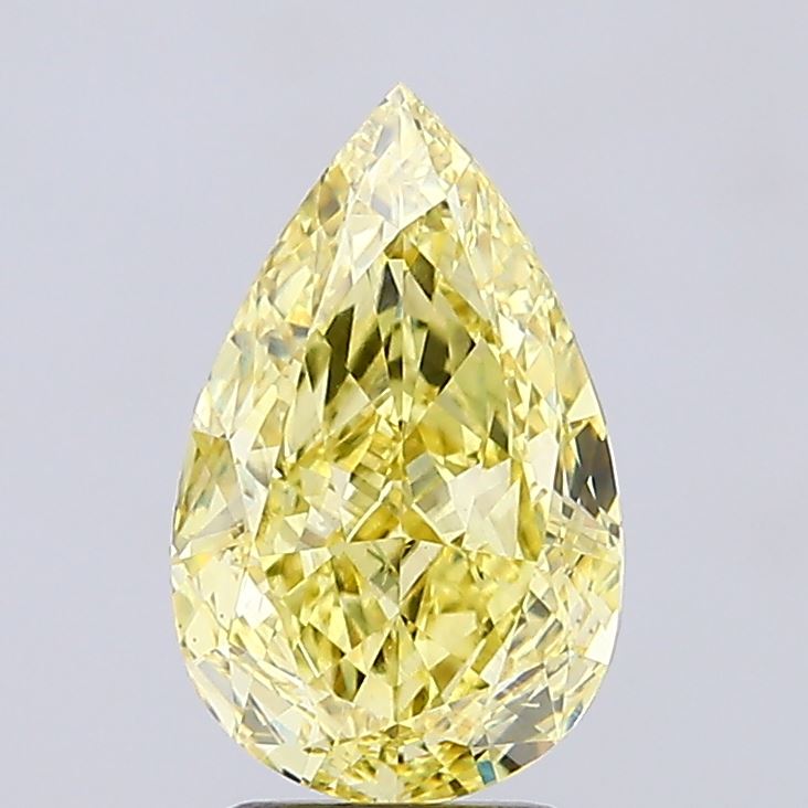 3.01ct Pear VS2 Lab Created Diamond