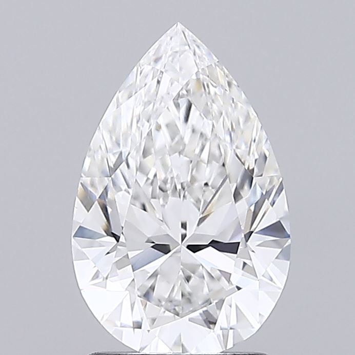 1.54ct Pear E VVS1 Lab Created Diamond
