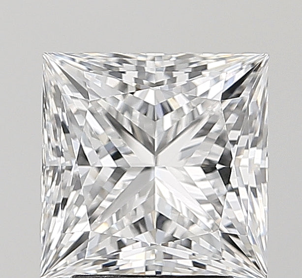 3.39ct Princess D VVS2 Lab Created Diamond