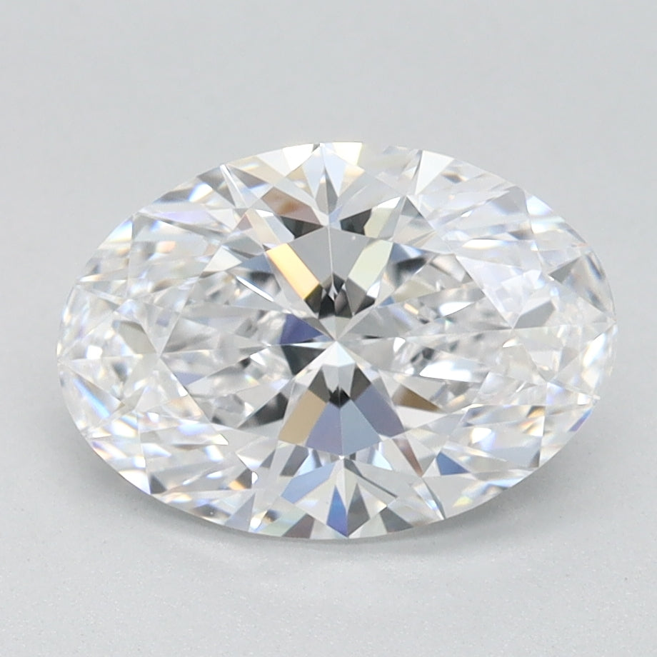 1.55ct Oval D VVS1 Lab Created Diamond
