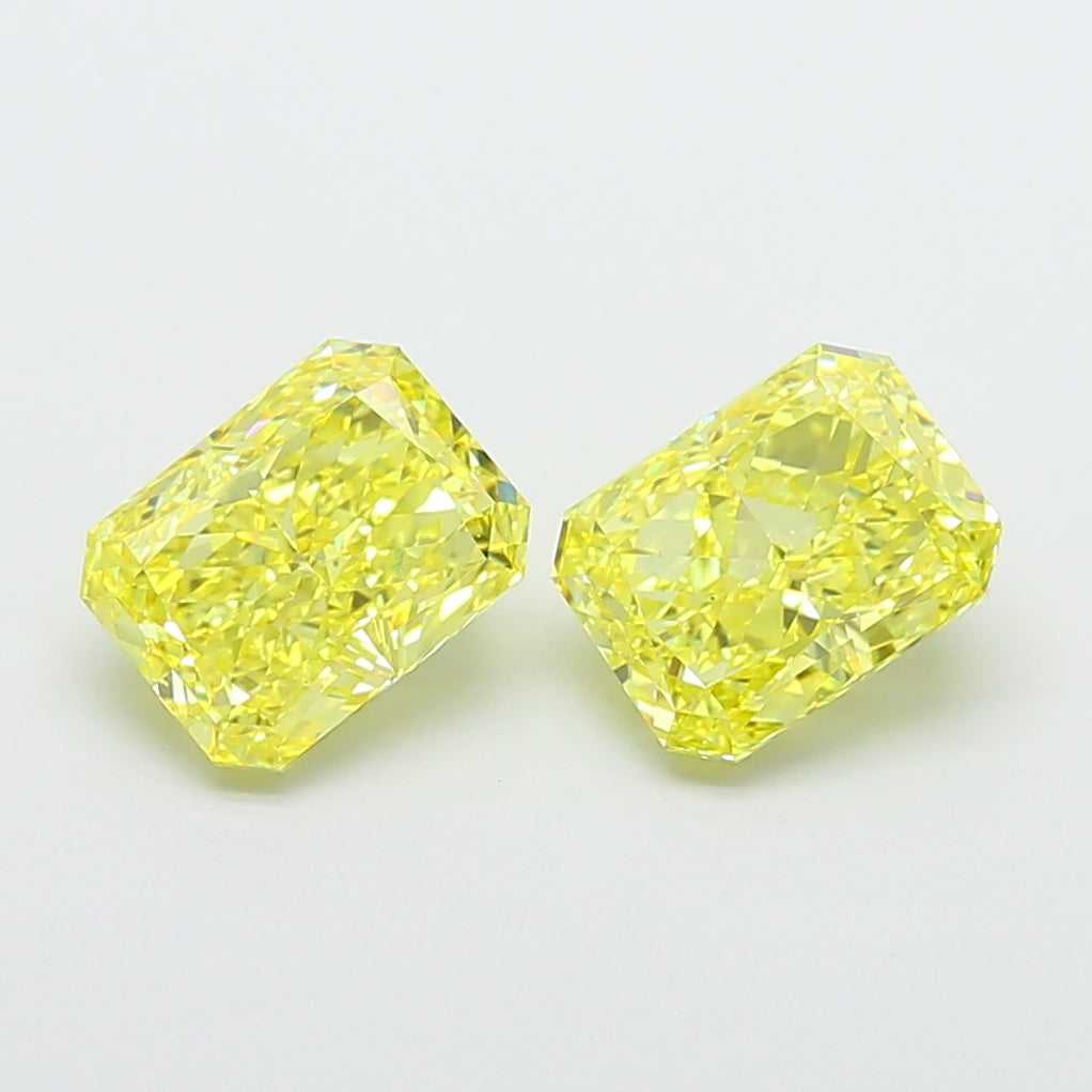 1.84ct Radiant VVS2 Lab Created Diamond