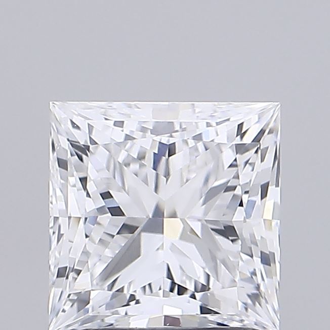 1.5ct Princess D VVS2 Lab Created Diamond