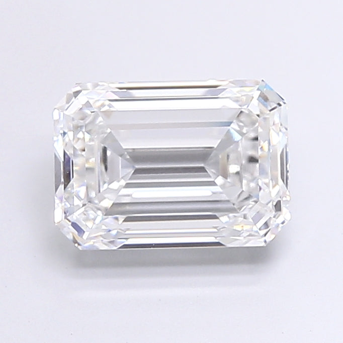 5.01ct Emerald D VVS1 Lab Created Diamond