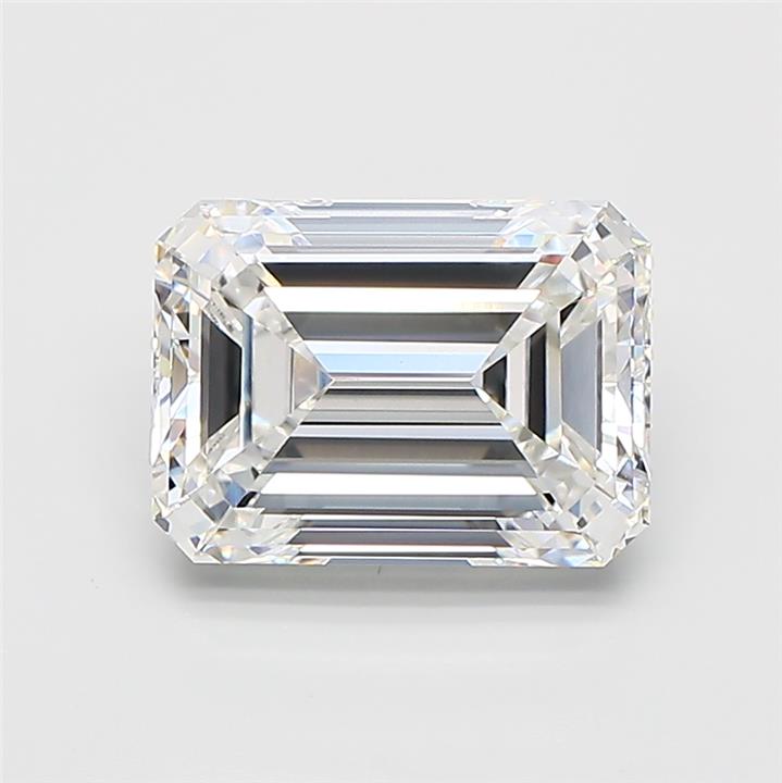 3.02ct Emerald E VVS2 Lab Created Diamond