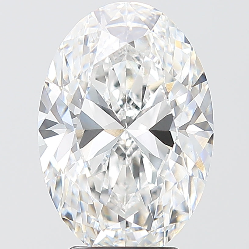 4.09ct Oval D VVS2 Lab Created Diamond