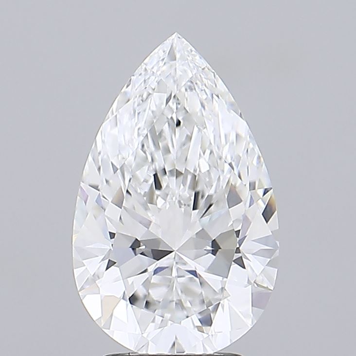 3.37ct Pear D VVS1 Lab Created Diamond