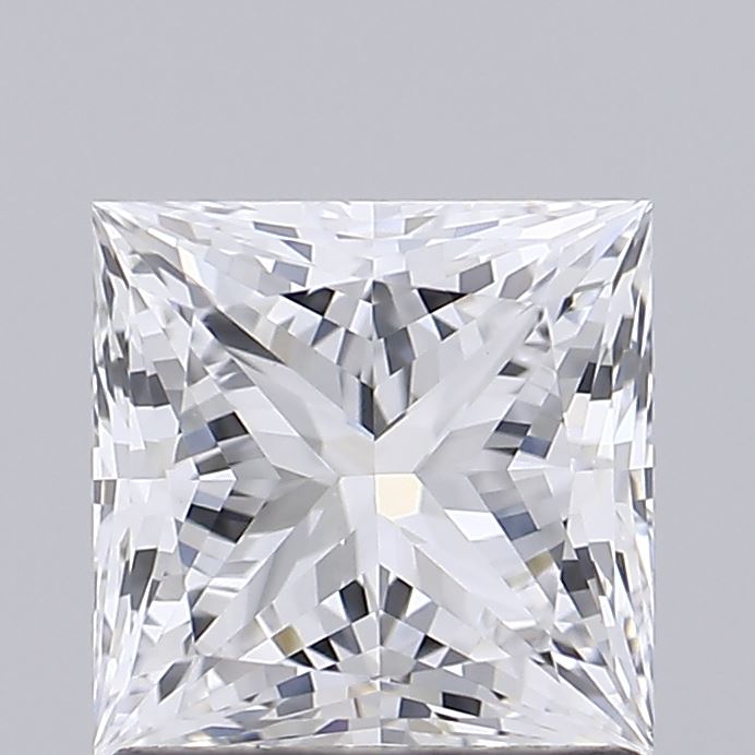 1.52ct Princess D VVS2 Lab Created Diamond
