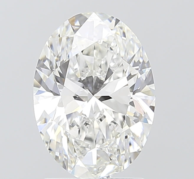 2ct Oval E VS1 Lab Created Diamond