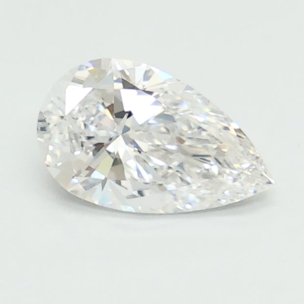 0.65ct Pear D VVS2 Lab Created Diamond