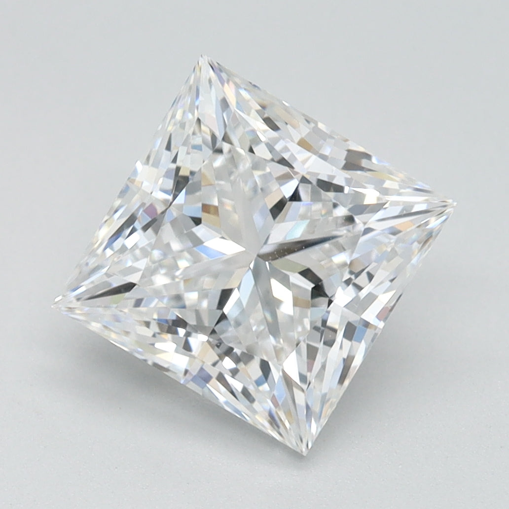 2.24ct Princess D VVS2 Lab Created Diamond