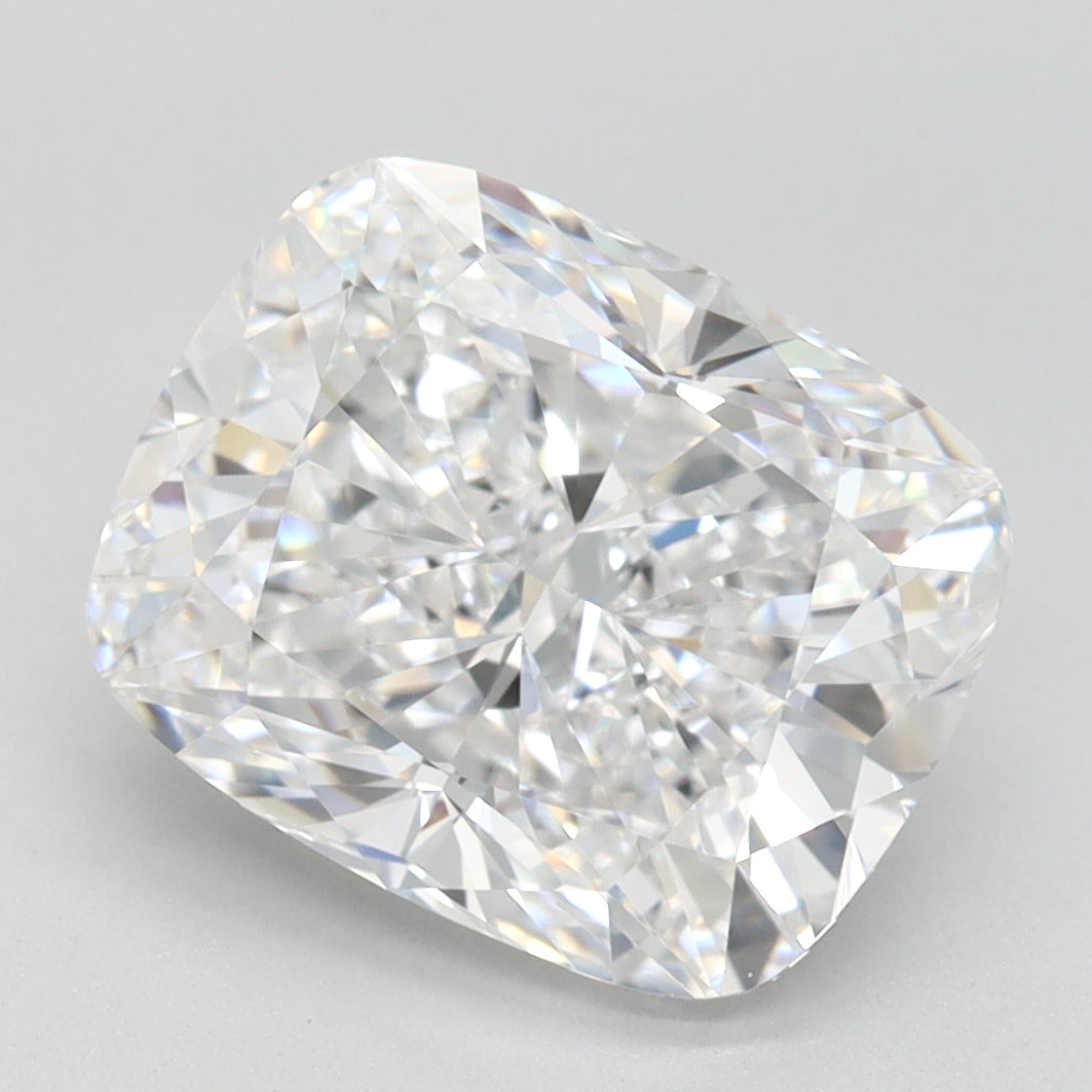 3.27ct Cushion D VVS1 Lab Created Diamond