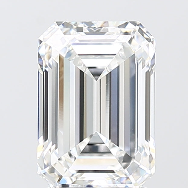 3.09ct Emerald E VVS2 Lab Created Diamond