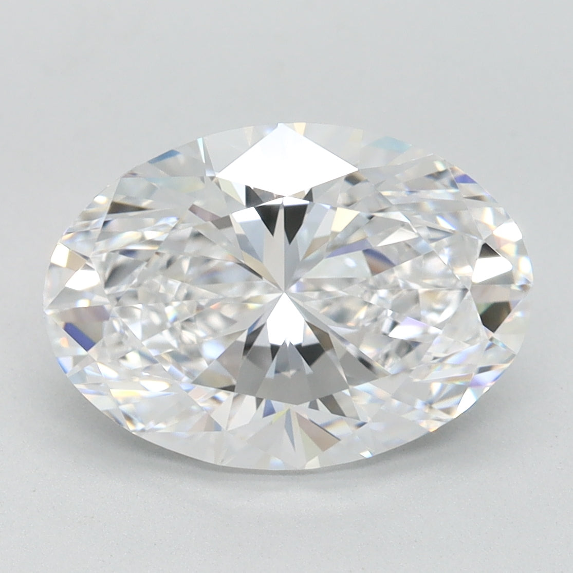 3.02ct Oval D IF Lab Created Diamond