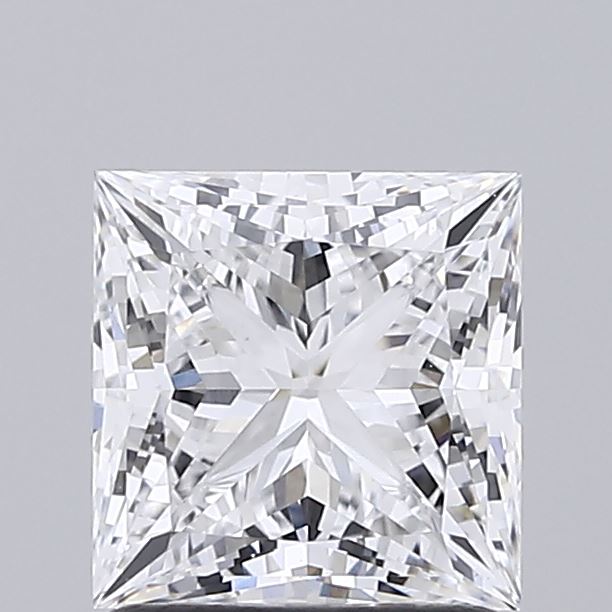 1.57ct Princess D VVS2 Lab Created Diamond