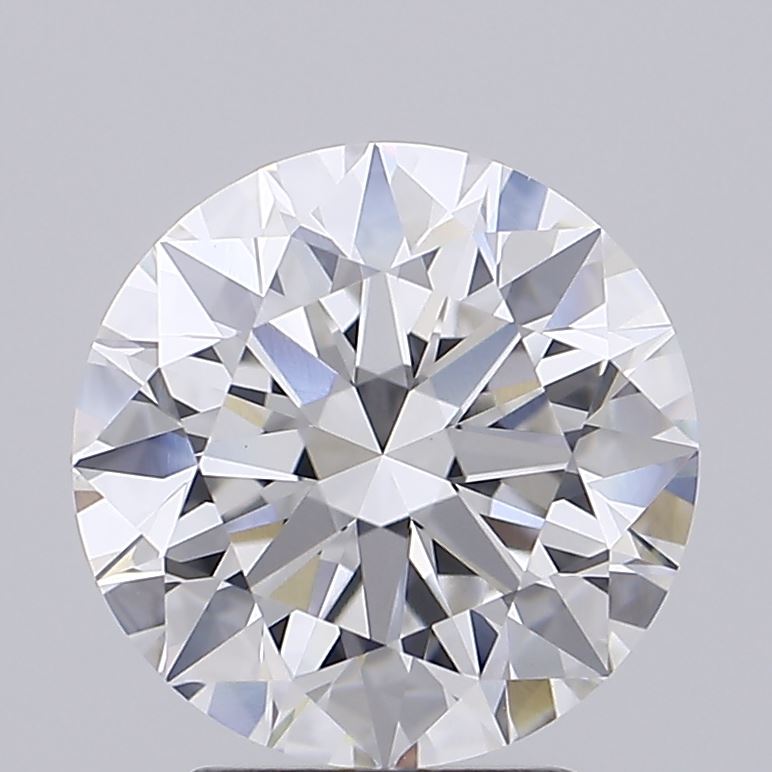 3.23ct Round F VVS2 Lab Created Diamond