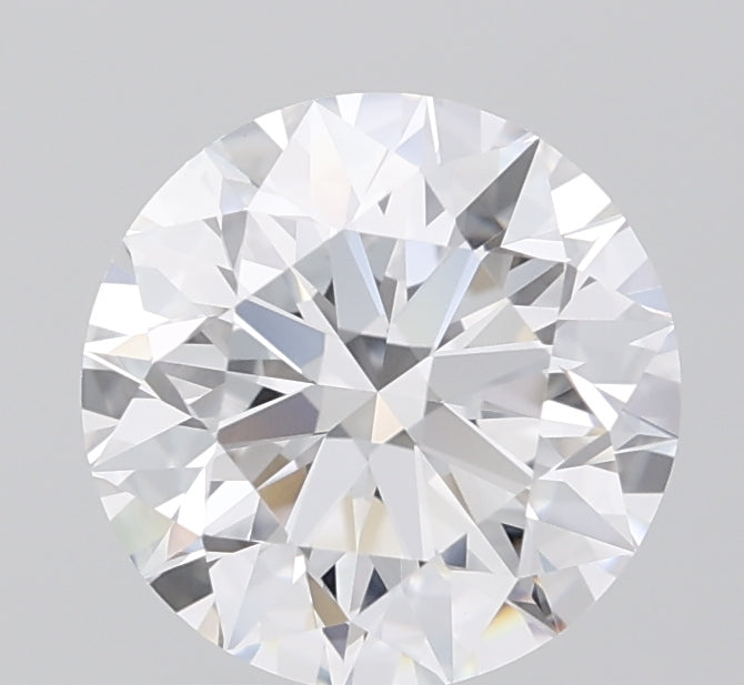 2.5ct Round D VVS2 Lab Created Diamond