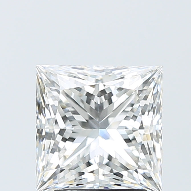 3.09ct Princess F VVS2 Lab Created Diamond