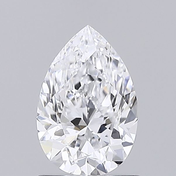 0.93ct Pear D IF Lab Created Diamond