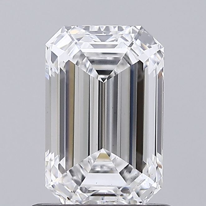 1ct Emerald D VS1 Lab Created Diamond