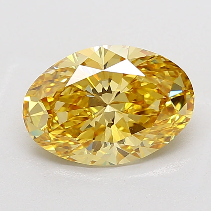 3.65ct Oval VVS2 Lab Created Diamond