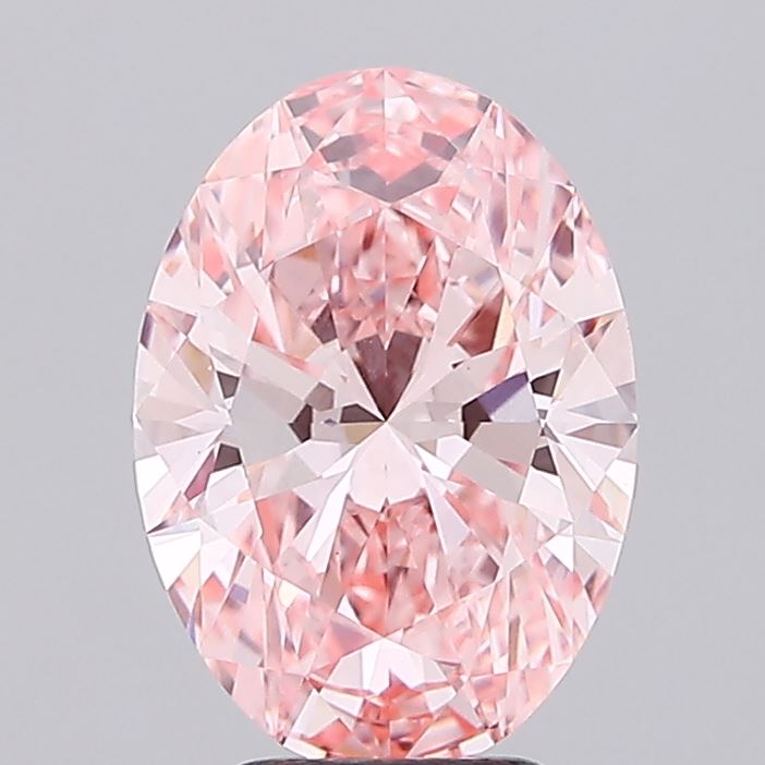 4.05ct Oval VVS2 Lab Created Diamond