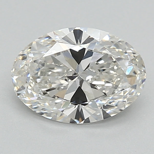 0.93ct Oval F VVS2 Lab Created Diamond